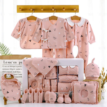 Frendorf | Baby-Geschenkbox-Set aus Baumwolle für Neugeborene