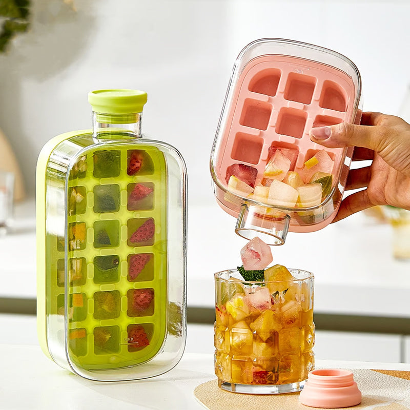 Frendorf | Press-To-Cold Eiswürfelform & Wasserkocher