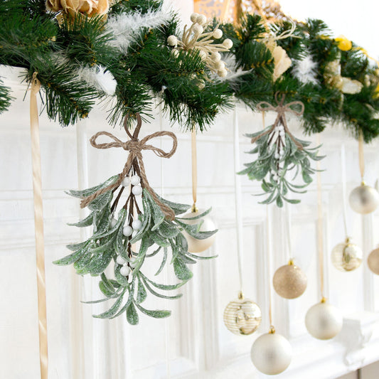 Frendorf | Künstlicher Weihnachtsmistelzweig Dekoration