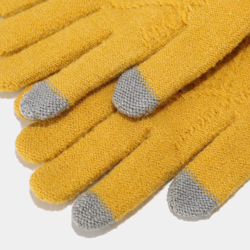 Frendorf | Dreiteiliges Set aus Herbst- und Wintermützen, Schals und Handschuhen