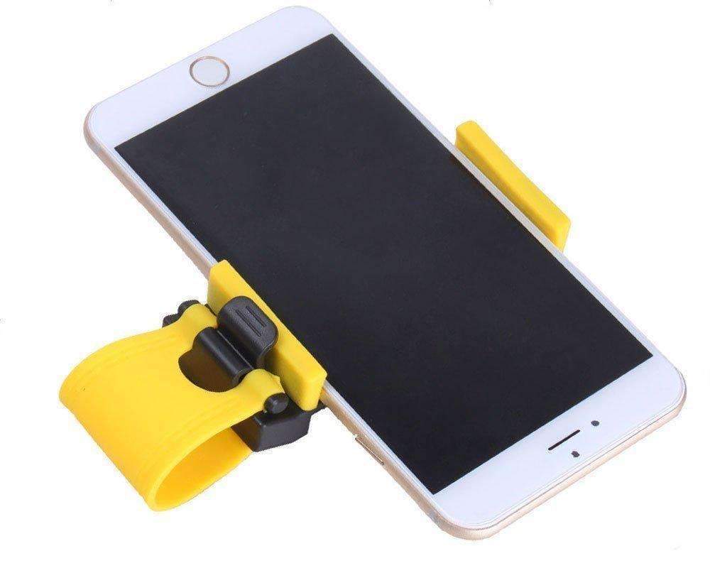 Frendorf | Auto-Handyhalterung für das Lenkrad - Freisprechen oder Navigation einfacher!