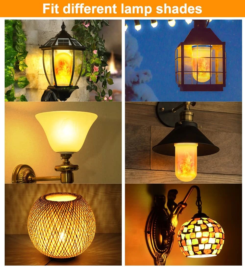 Frendorf | BlazeBulb- LED-Flammenlampe Für Romantische Lichtstimmung