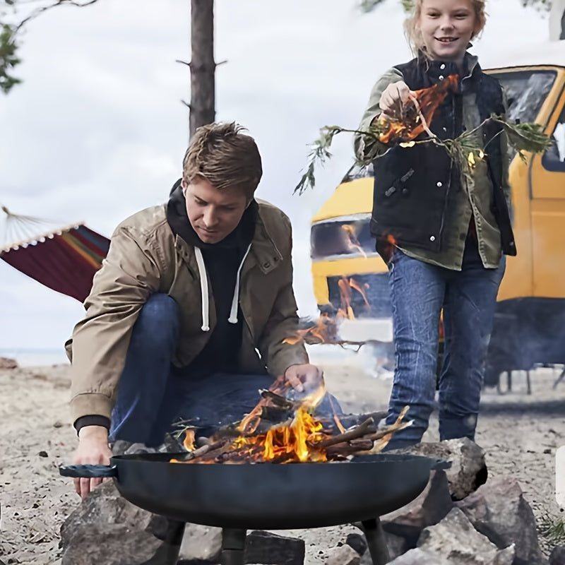 Frendorf | Gusseiserne Feuerstelle – Ideal für Grill, Camping und Gartenbeleuchtung