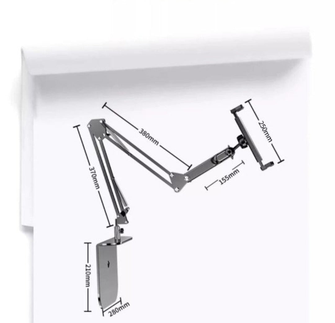 Royaleva BedMate 360° Rotierender Gerätehalter - Freihändiger Mobil- & Tablet-Ständer