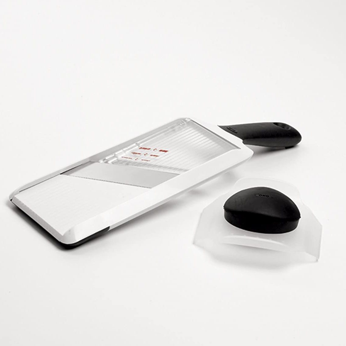 Frendorf | Verstellbarer Schnell- und Einfacher Handheld Obst- und Gemüse-Mandoline-Schneider