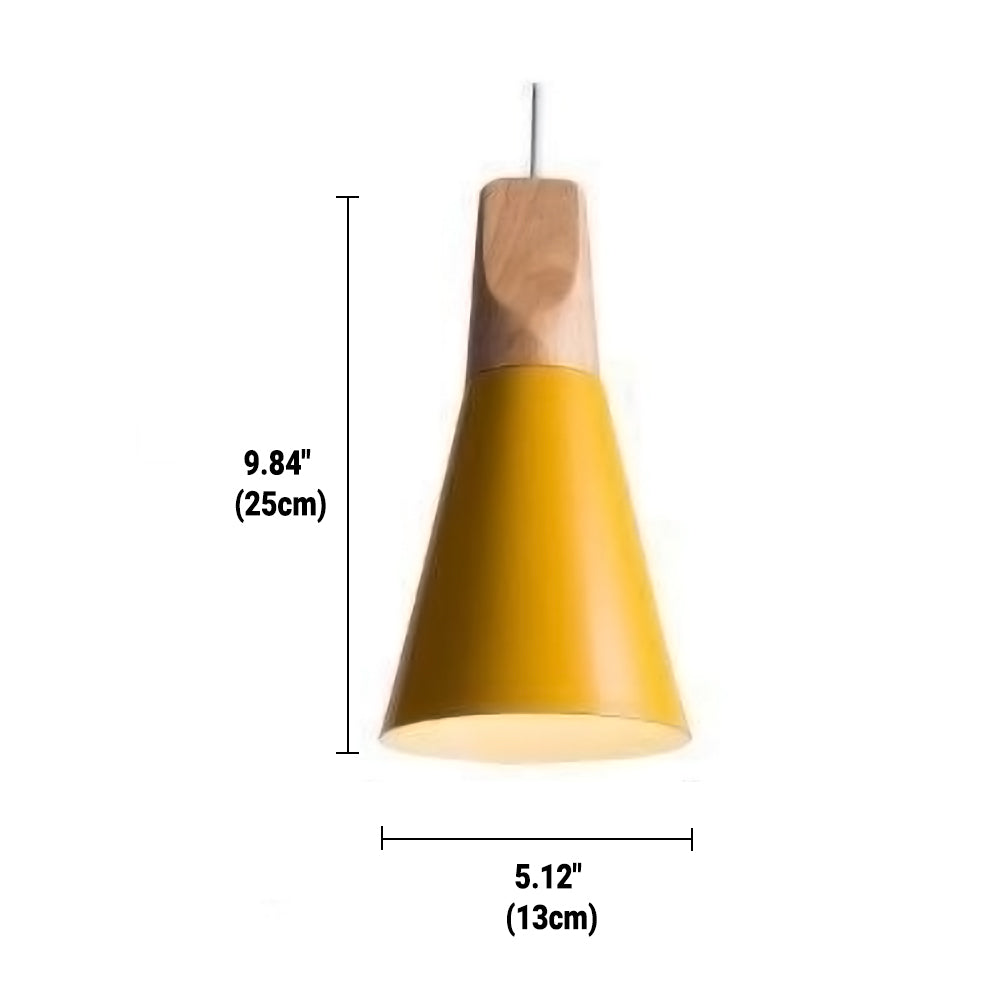 Minimalistische Holz Pendelleuchte | NordicLight