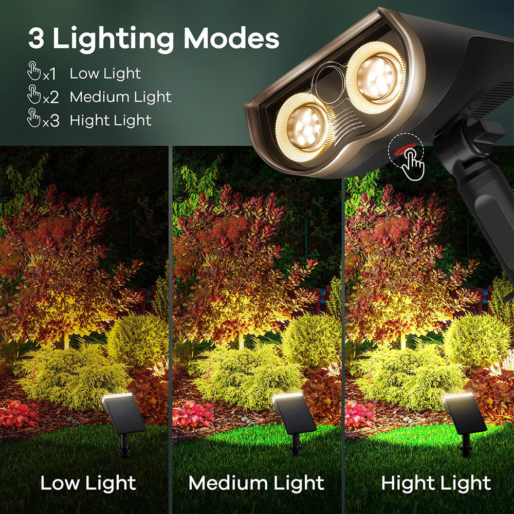 Frendorf | 2 in 1 Solar Spotlight (2 Packs)