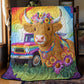 Hippie Highland Cow Quilt