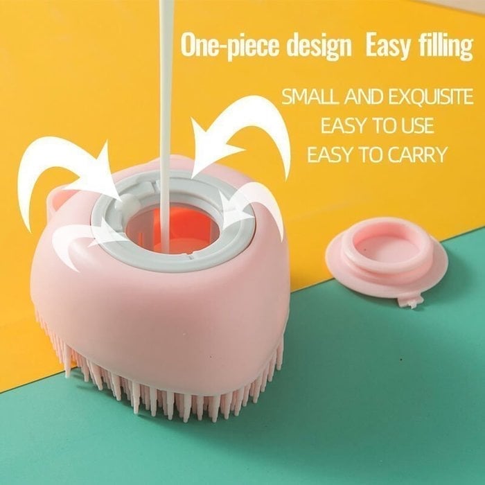 Frendorf | Badezimmer Haustier Bad Bürste Massage Weiche Silikon Kamm Haustier