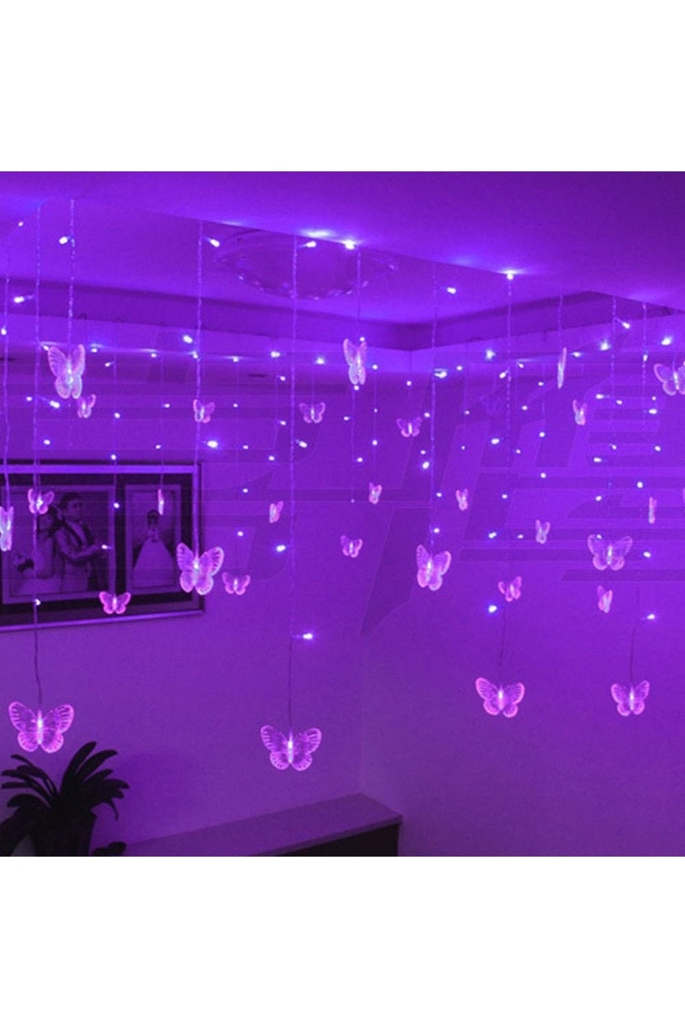 Schmetterlings-LED-Lichtgirlande