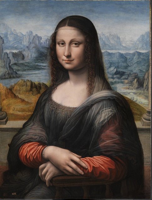 Ästhetisches Lustiges Mona Lisa Leinwandposter