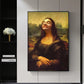 Ästhetisches Lustiges Mona Lisa Leinwandposter