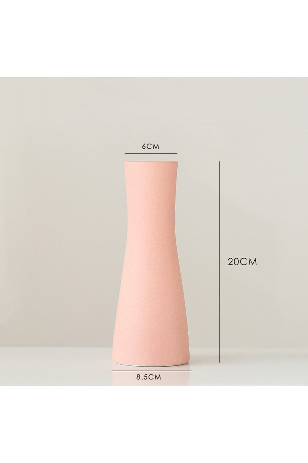 Moderne weiße Eleganz Vasen