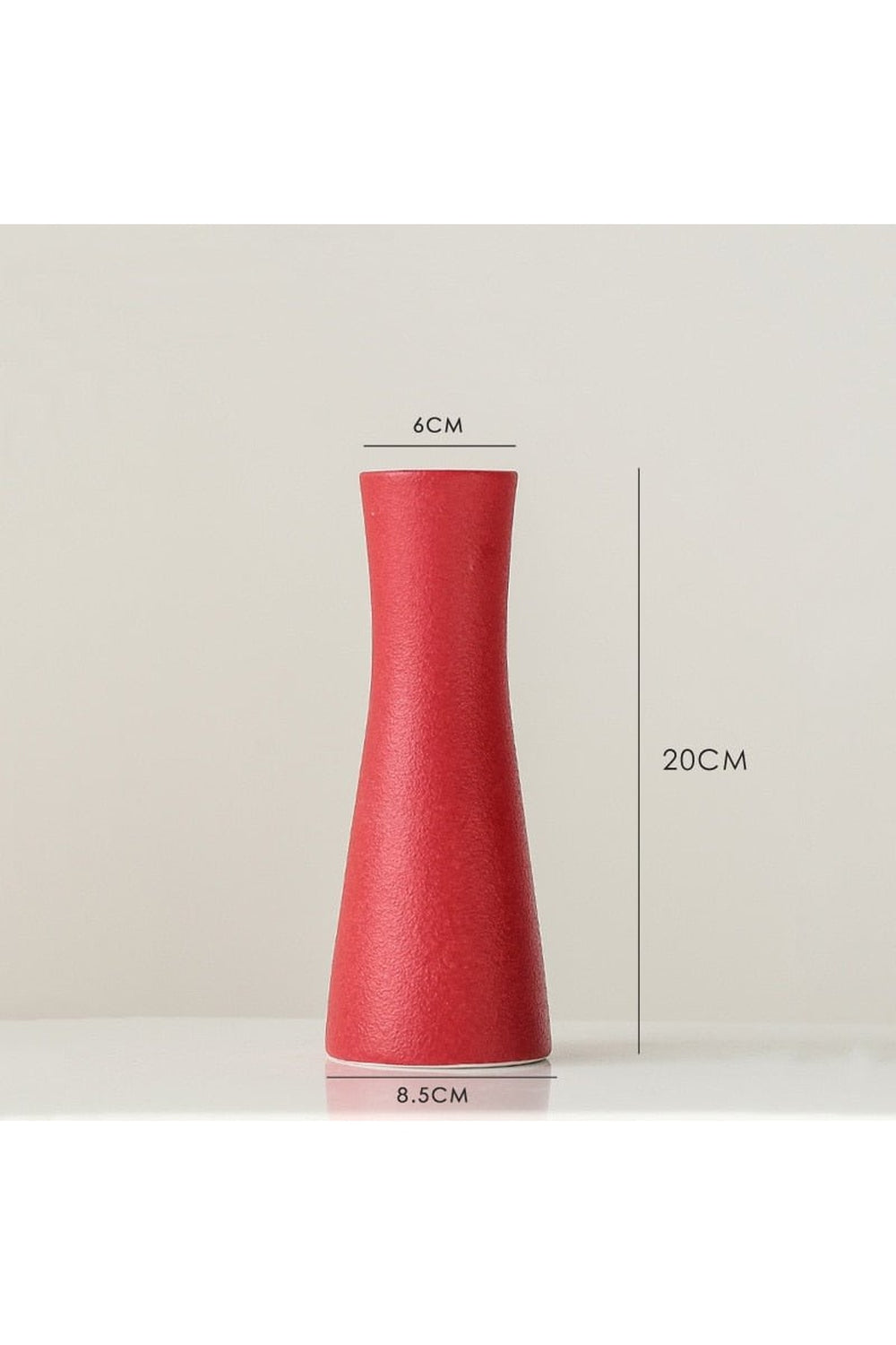 Moderne weiße Eleganz Vasen