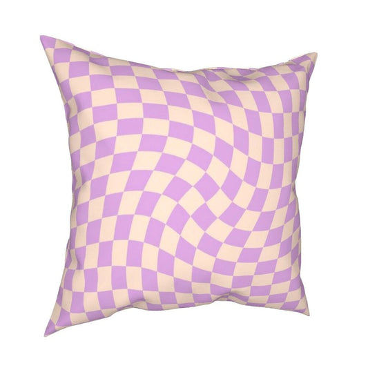 Frendorf | 3D Karierter Kissenbezug