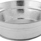 Frendorf | American Metalcraft MTUB69 Natur galvanisierter Stahl ovales Bad mit seitlichem Griff 8-5/8" L X 5-1/2" B X 2-1/2" H 32-Unzen, Silber