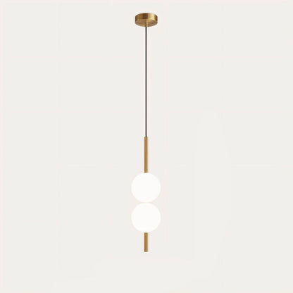 Frendorf | GlissAura LED Pendelleuchte | Modernes Design aus Metall & Glas | Dimmbare Hängelampe für Esszimmer & Wohnzimmer