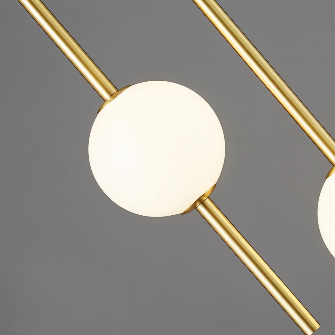 Frendorf | GlissAura LED Pendelleuchte | Modernes Design aus Metall & Glas | Dimmbare Hängelampe für Esszimmer & Wohnzimmer