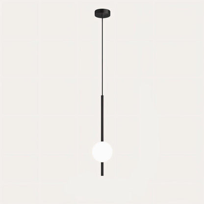 Frendorf | GlissAura LED Pendelleuchte | Modernes Design aus Metall & Glas | Dimmbare Hängelampe für Esszimmer & Wohnzimmer