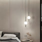 Frendorf | GlissAura LED Pendelleuchte | Modernes Design aus Metall & Glas | Dimmbare Hängelampe für Esszimmer & Wohnzimmer