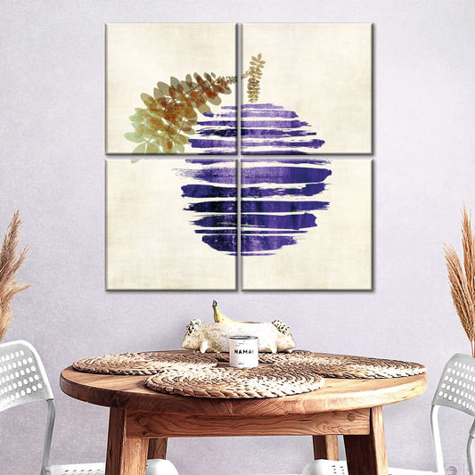 Frendorf | Gebürstete Pflaumen Wandkunst