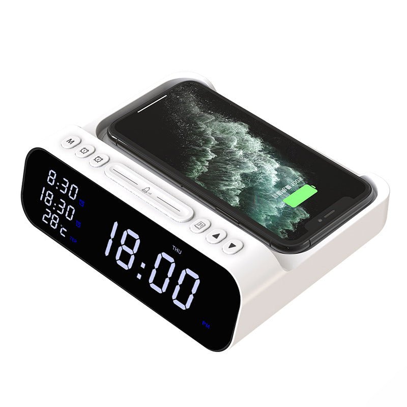 Frendorf | ChargeTime Pro – Digitaler Wecker mit drahtloser Ladung und großem Display