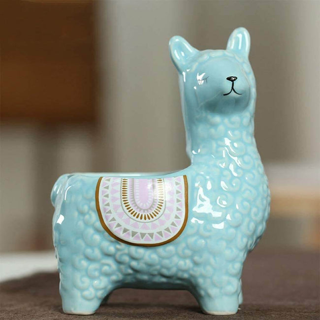 Frendorf | AlpacaSprout - Schöner Alpaka-Sukkulenttopf für dein Zimmer