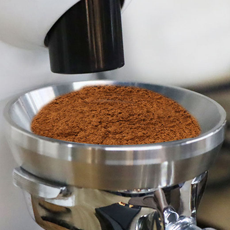 Aluminium Dosierring Brühen Kaffee Pulver Espresso Barista Trichter