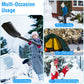 Frendorf | Aluminium Schneeschaufel Tragbar Leicht Camping Garten Strand Schaufel