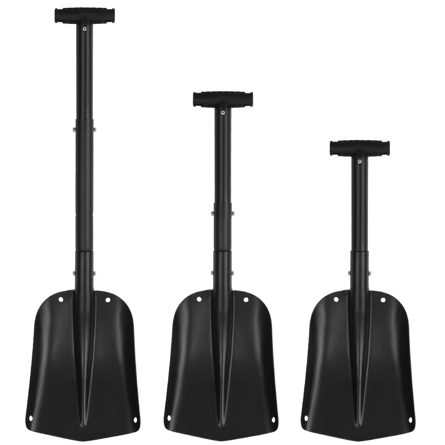 Frendorf | Aluminium Schneeschaufel Tragbar Leicht Camping Garten Strand Schaufel