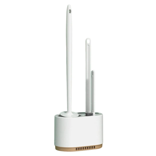 Frendorf | 3-in-1-Toilettenbürste, um deine Toilette ohne tote Ecken zu reinigen