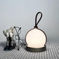 OrbitLantern | Kabellose Tischlampe mit modernem Design und warmem Licht