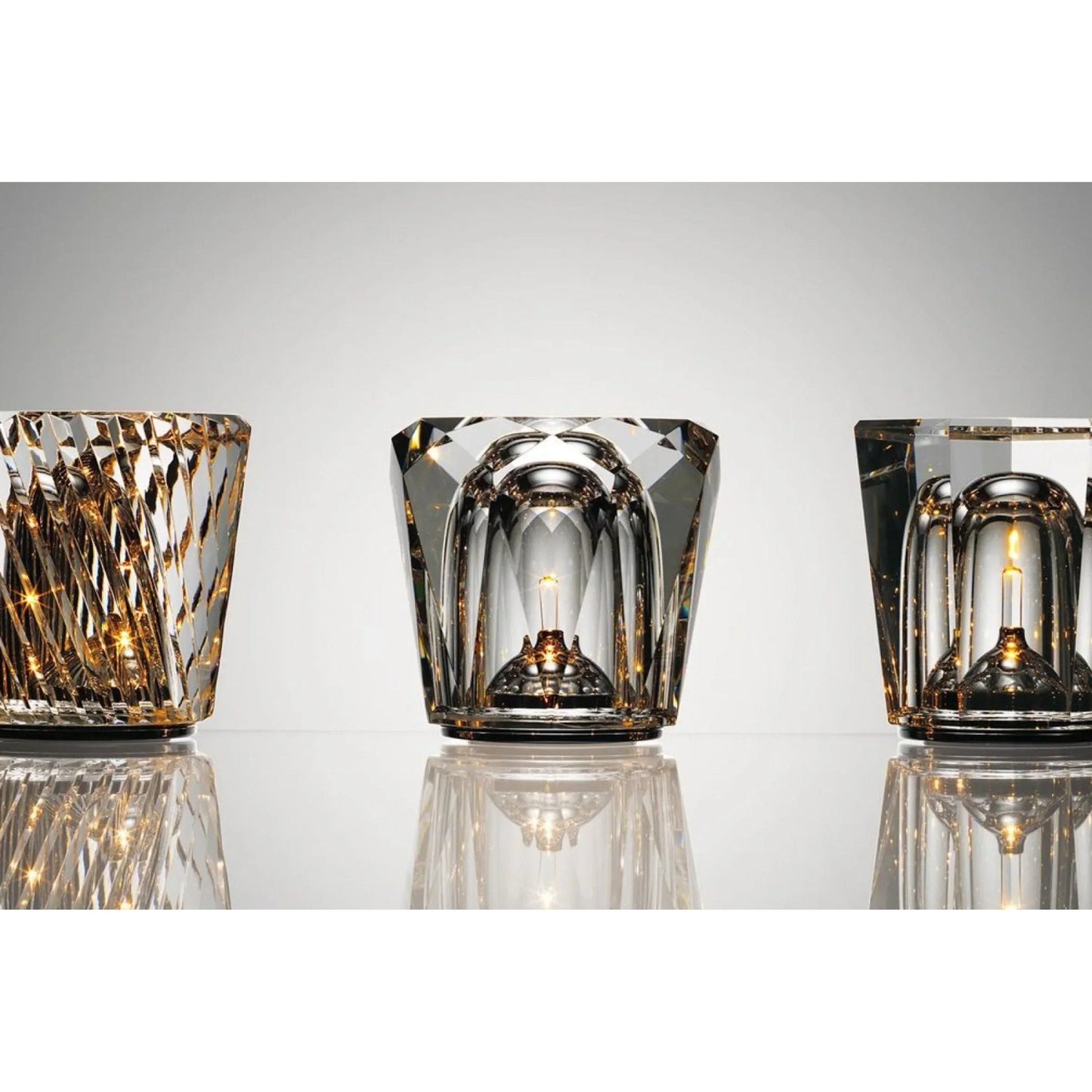 Lampe - Luxus Diamant Kristall LED Wiederaufladbare Tischlampe