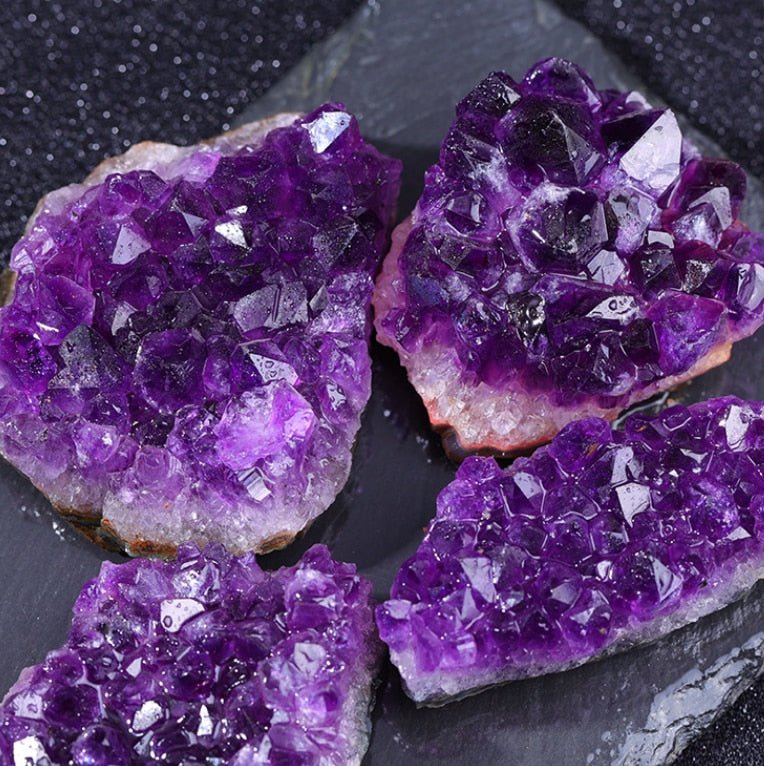 Frendorf | AetherStone Amethyst Edelstein | Natürlicher Kristall | Positive Energie | Perfekte Deko