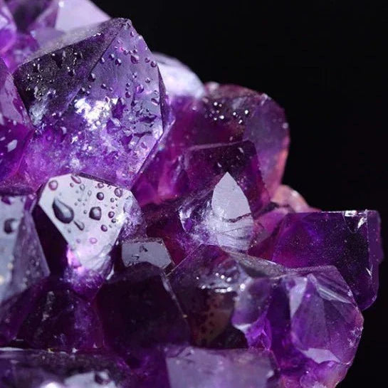 Frendorf | AetherStone Amethyst Edelstein | Natürlicher Kristall | Positive Energie | Perfekte Deko