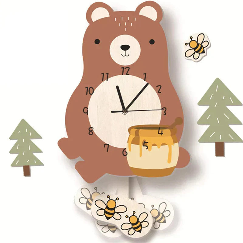 Frendorf – Kinderpendelklok mit Tierdesigns