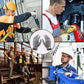 Frendorf | Anti-Schnitt Handschuhe 5 Grad Sicherheit Schnittfest Stichfest Edelstahl
