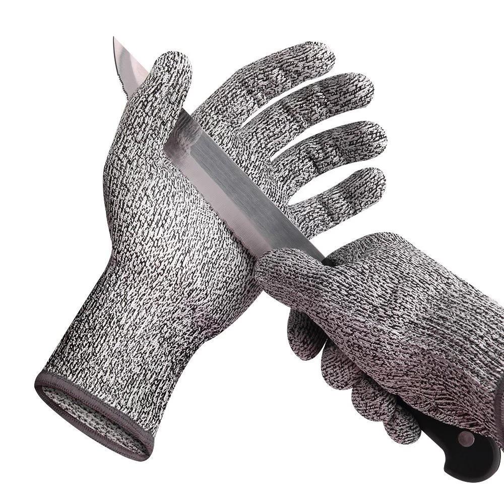 Frendorf | Anti-Schnitt Handschuhe 5 Grad Sicherheit Schnittfest Stichfest Edelstahl