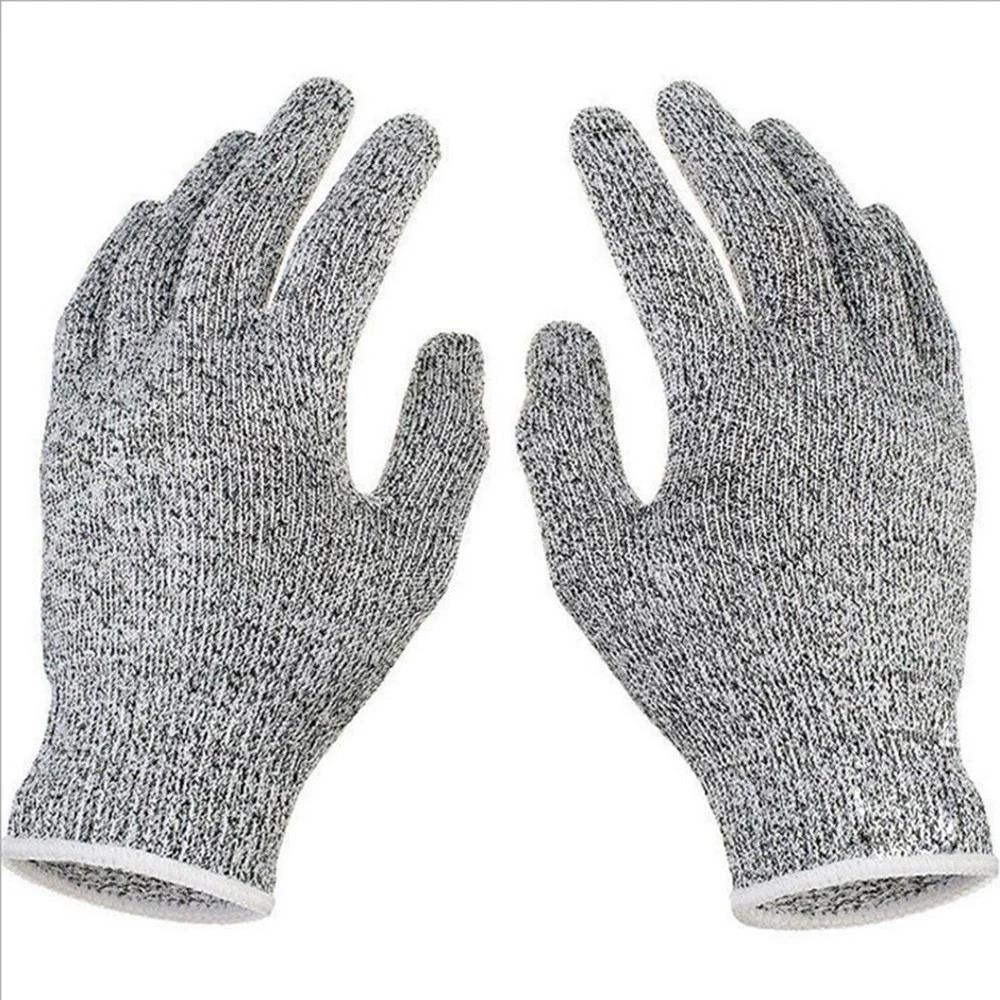 Frendorf | Anti-Schnitt Handschuhe 5 Grad Sicherheit Schnittfest Stichfest Edelstahl