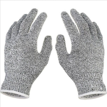 Frendorf | Anti-Schnitt Handschuhe 5 Grad Sicherheit Schnittfest Stichfest Edelstahl