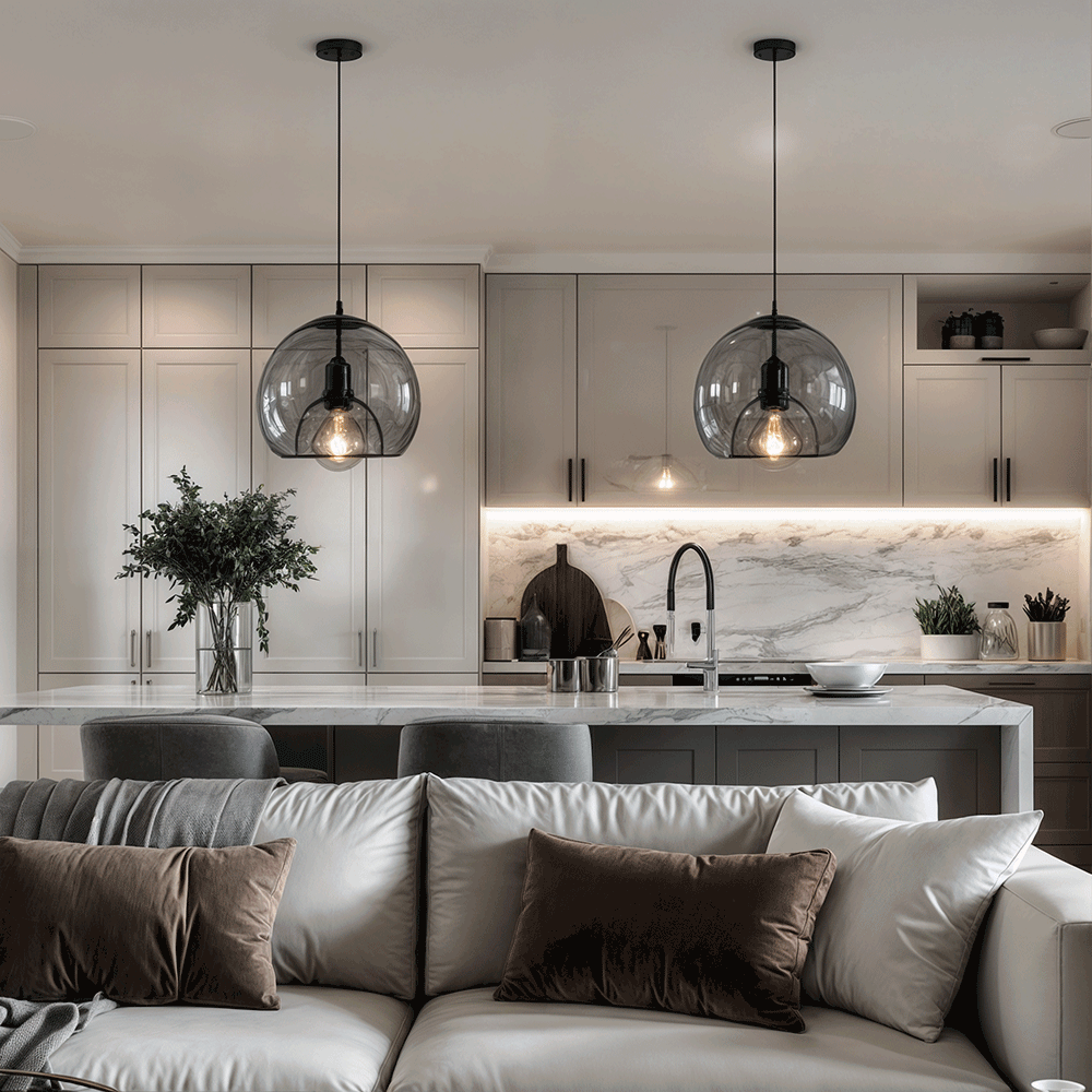 Frendorf | Erheben Sie Ihr Interieur mit den eleganten Antonio Glas Hängeleuchten