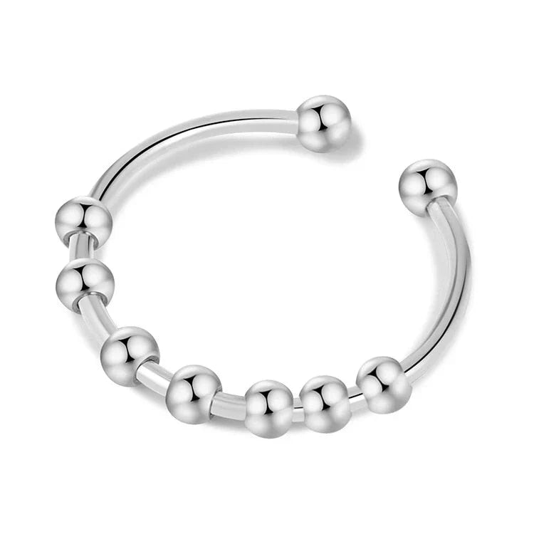 Frendorf | Calm – Angst Ring mit Perlen - Anti Stress & Anti Angst