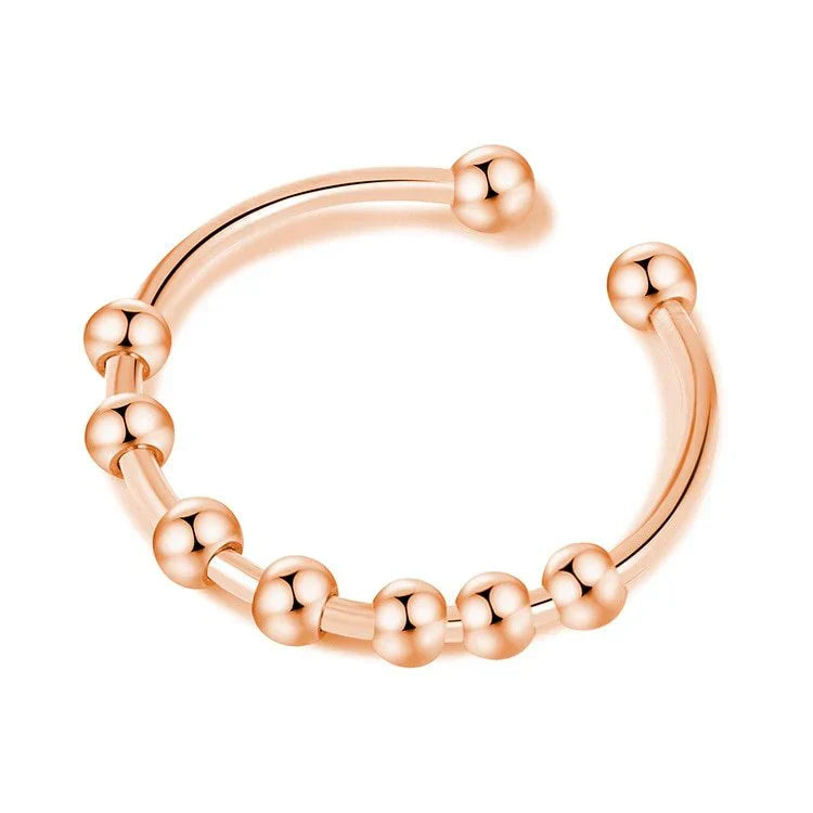 Frendorf | Calm – Angst Ring mit Perlen - Anti Stress & Anti Angst