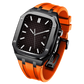 Frendorf | Edelstahl Gehäuse und Silikonarmband für die Apple Watch