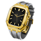 Frendorf | Edelstahl Gehäuse und Silikonarmband für die Apple Watch