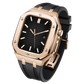 Frendorf | Edelstahl Gehäuse und Silikonarmband für die Apple Watch