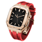 Frendorf | Edelstahl Gehäuse und Silikonarmband für die Apple Watch