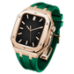 Frendorf | Edelstahl Gehäuse und Silikonarmband für die Apple Watch