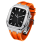 Frendorf | Edelstahl Gehäuse und Silikonarmband für die Apple Watch