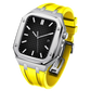 Frendorf | Edelstahl Gehäuse und Silikonarmband für die Apple Watch